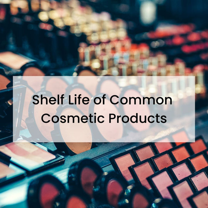 Shelf Life of Common Cosmetic Products