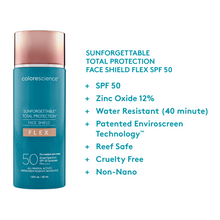 Load image into Gallery viewer, Sunforgettable® Total Protection® Face Shield Flex SPF 50
