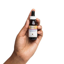 Load image into Gallery viewer, Obagi-C Fx C-Clarifying Serum with hand by hoodermatology.com
