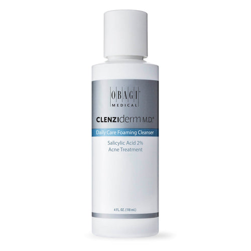 Obagi Clenziderm MD Daily Care Foaming Cleanser Bottle by hoodermatology.com